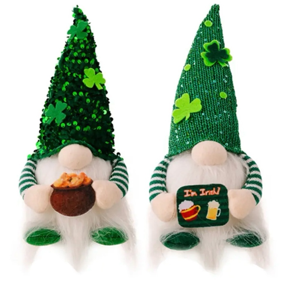St. Patrick’s Day light-up gnome - Picture 1 of 3